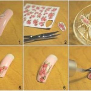 Наклейки на ногти под гель-лак: виды, характеристики и правила использования
