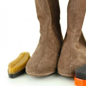 How to clean suede at home using special and improvised means